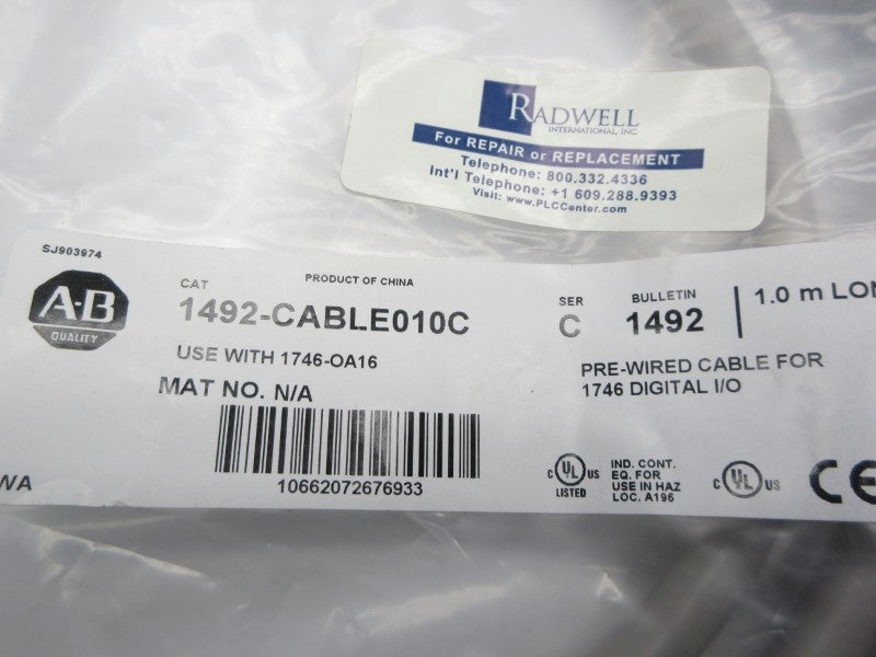 ALLEN BRADLEY 1492-CABLE010C SER. C NSMP