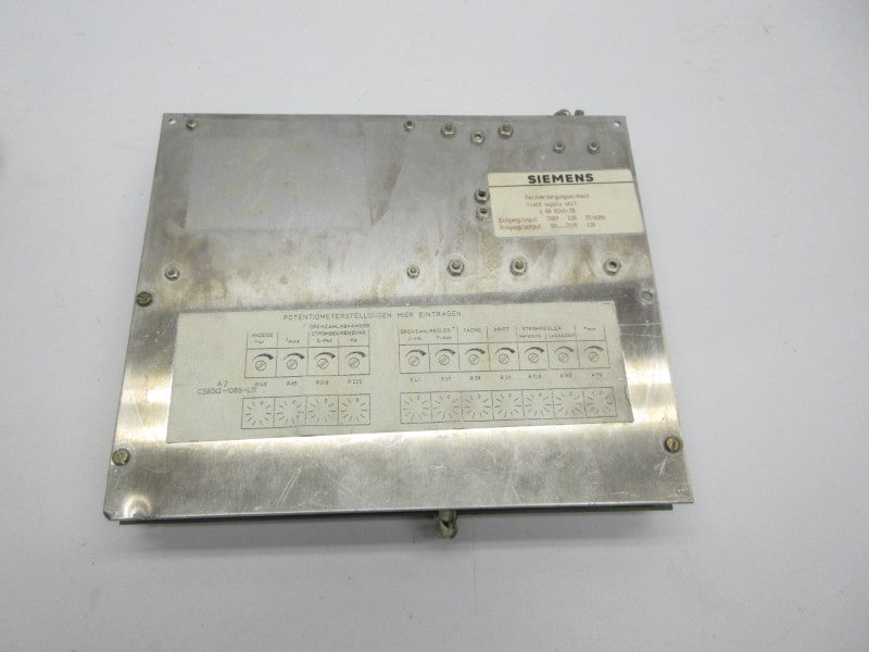SIEMENS 6RA8261-3B 50-310V 12A UNMP