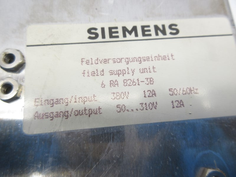 SIEMENS 6RA8261-3B 50-310V 12A UNMP