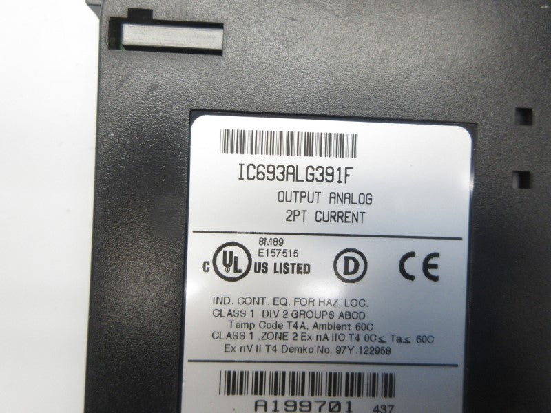 FANUC IC693ALG391F (AS PICTURED) UNMP
