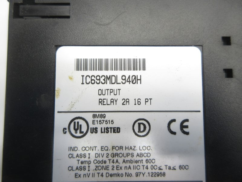 FANUC IC693MDL940H 2A (AS PICTURED) UNMP