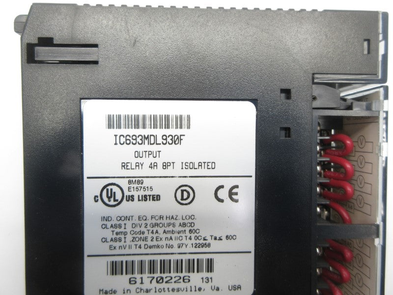 FANUC IC693MDL930F 120/240VAC 4A UNMP