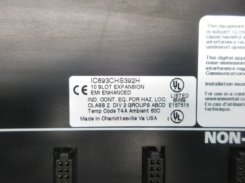 FANUC IC693CHS392H UNMP