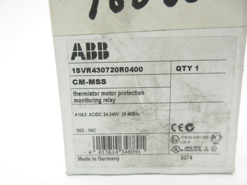 ABB 1SVR430720R0400 CM-MSS 24-240VAC/DC NSMP