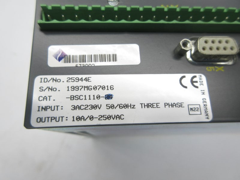 BALDOR BSC1110-24 230VAC UNMP