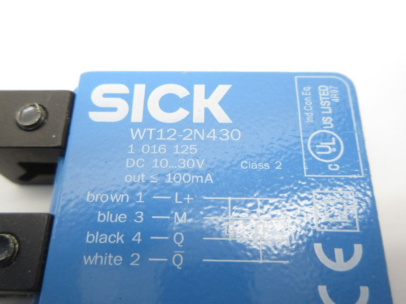 SICK WT12-2N430 1016125 10-30VDC NSNP