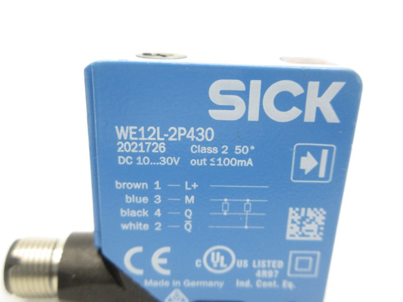 SICK WE12L-2P430 2021726 10-30VDC NSNP