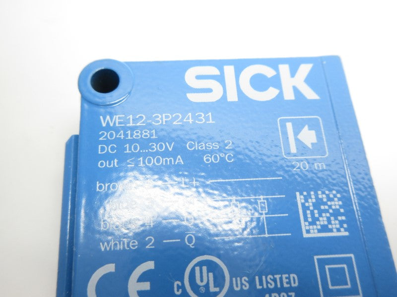 SICK WE12-3P2431 2041881 10-30VDC NSNP