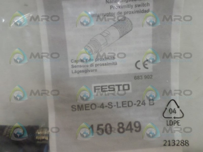 FESTO SMEO-4-S-LED-24B PROXIMITY SENSOR  NSMP