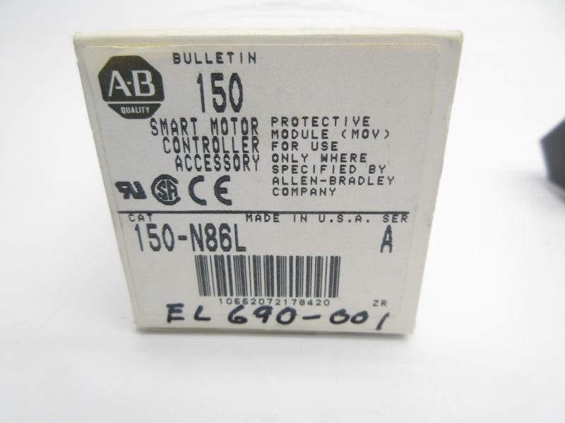 ALLEN BRADLEY 150-N86L SER. A 600VAC (GY/BL) NSMP