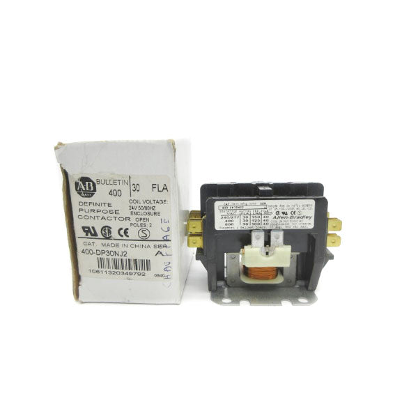ALLEN BRADLEY 400-DP30NJ2 SER. A 24V 30A (WH) NSMP