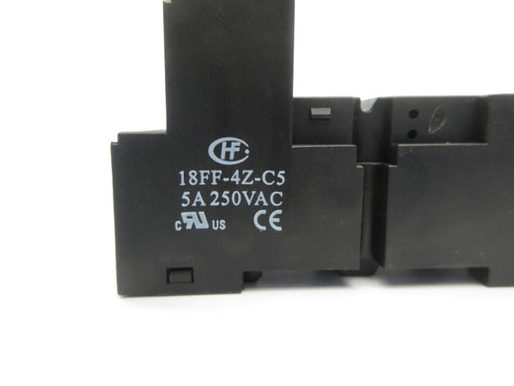 RELAY BASE 18FF-4Z-C5 250VAC 5A NSNP