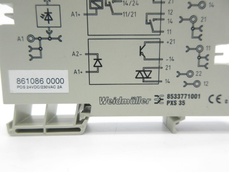 WEIDMULLER 8610860000 24VDC 2A NSNP
