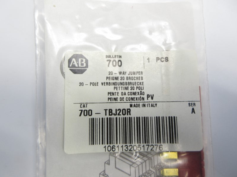 ALLEN BRADLEY 700-TBJ20R SER. A NSMP
