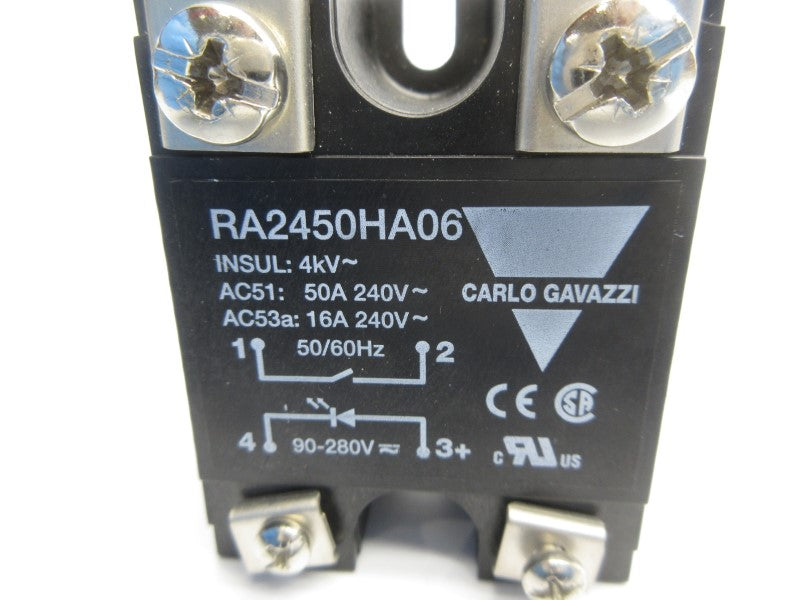CARLO GAVAZZI RA2450HA06 90-280V 50A NSMP