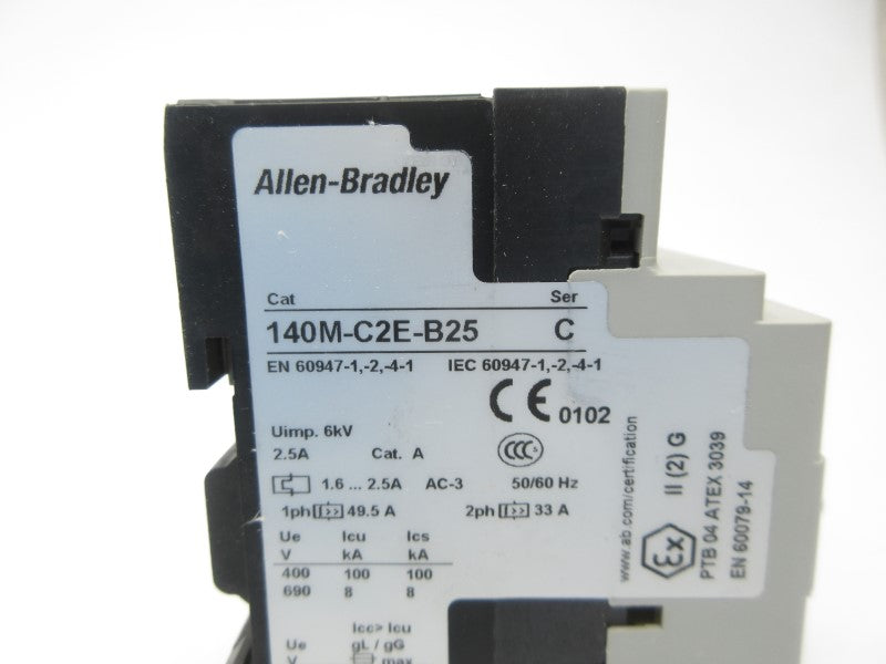 ALLEN BRADLEY 140M-C2E-B25 SER. C 690V 1.6-2.5A (AS PICTURED2) NSNP