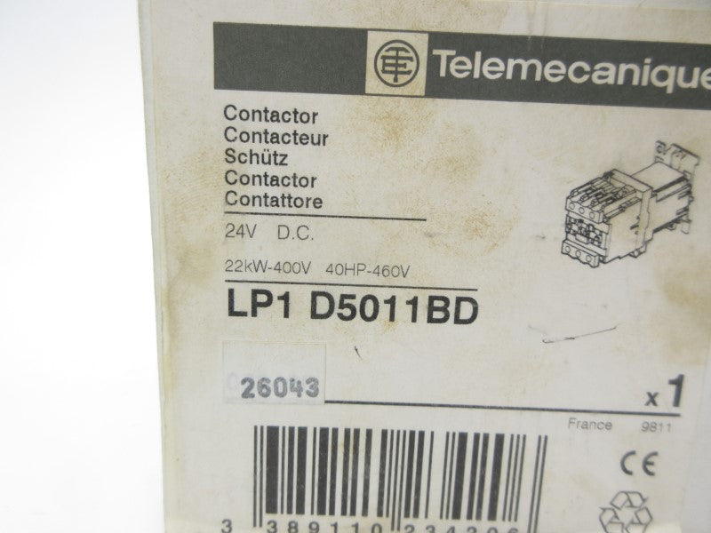 TELEMECANIQUE LP1D5011BD 24VDC NSMP