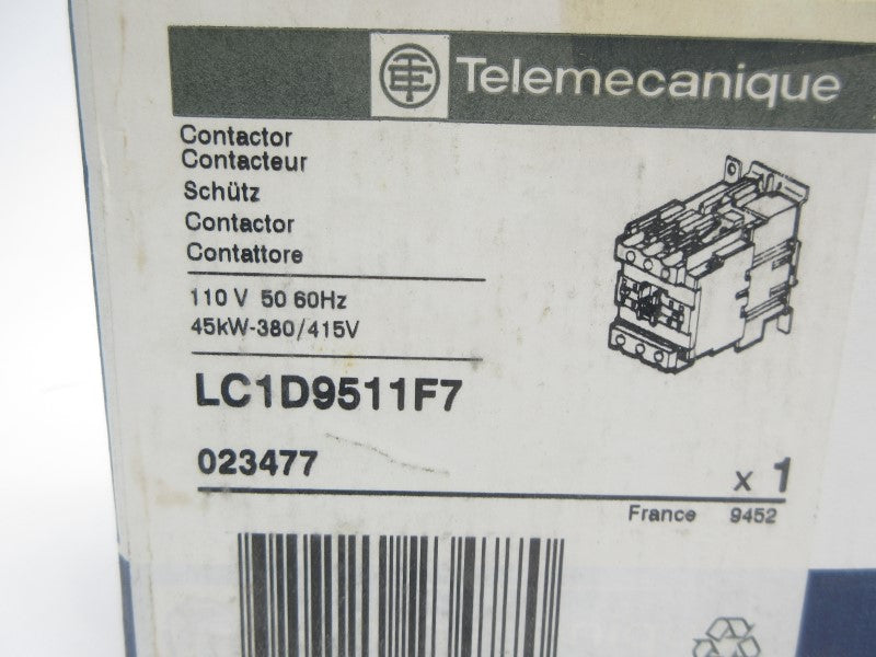 TELEMECANIQUE LC1D9511F7 110V NSMP