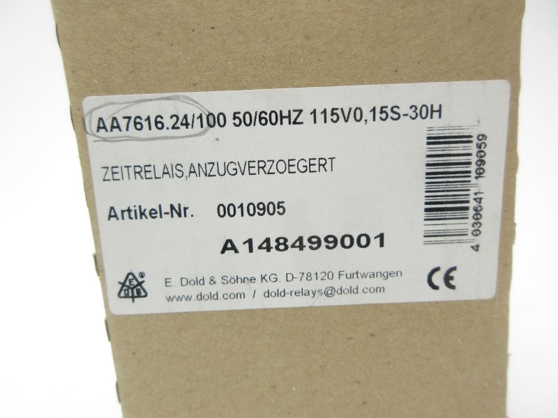E. DOLD & SOHNE AA7616.24/100 115V 15S-30H NSMP