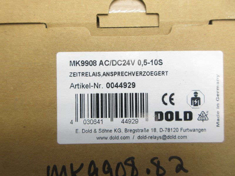 DOLD MK9908 24VDC/AC 0.5-10S NSMP