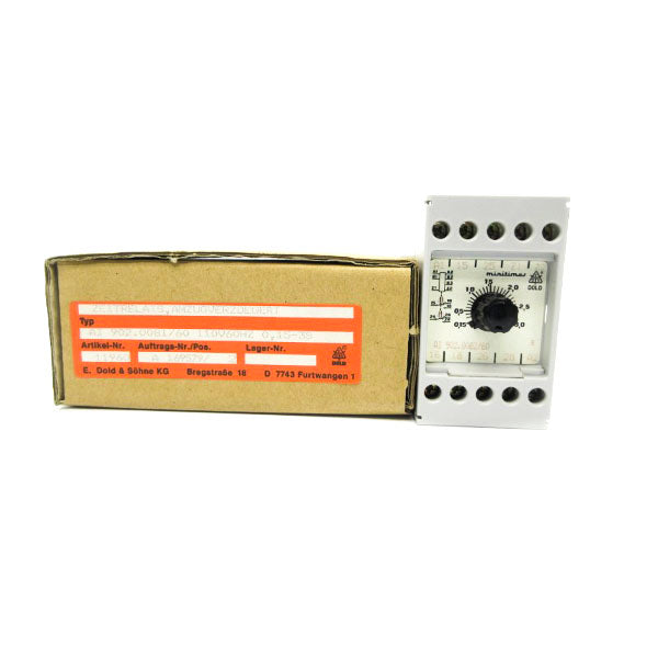E. DOLD & SOHNE AI902.0081/60 110V 0.15-3S NSMP