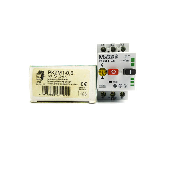 KLOCKNER MOELLER PKZM1-0,6 6000V 0.4-0.6A NSMP