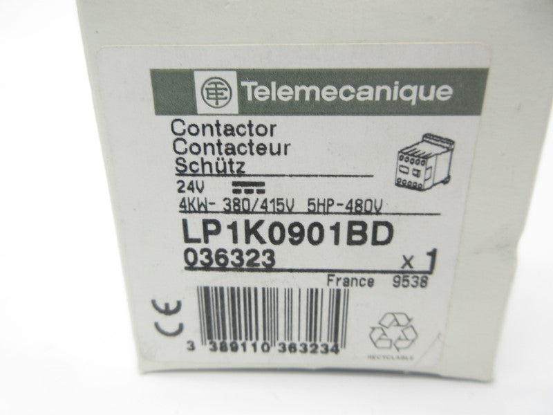 TELEMECANIQUE LP1K0901BD 24V NSMP