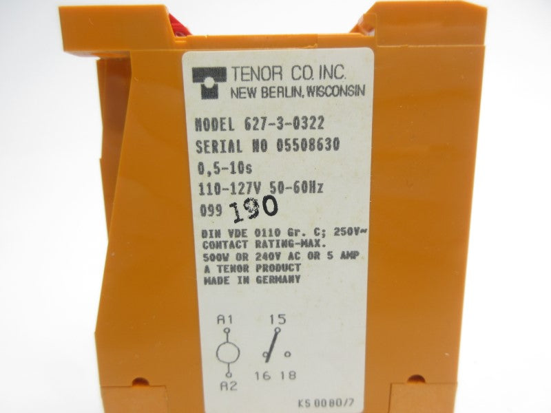 TENOR 627-3-0322 110-127V 0.5-10S NSNP