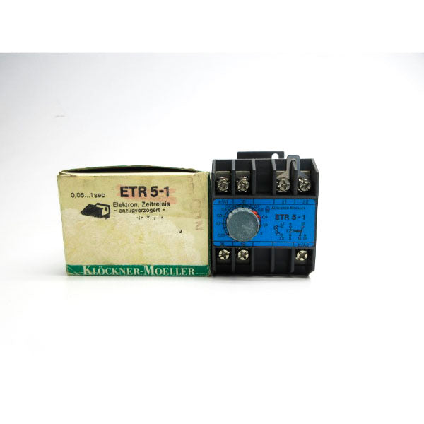 KLOCKNER MOELLER ETR5-1 115V 0.05-1S NSMP