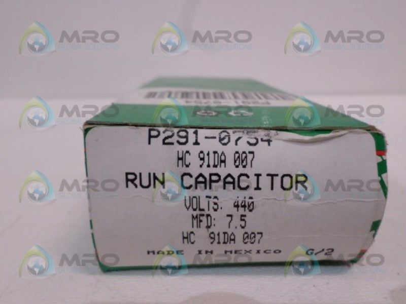 TOTALINE P291-0754 RUN CAPACITOR 7.5MFD 440V  NSMP