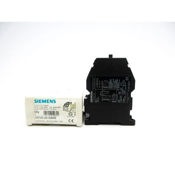 SIEMENS 3TF4322-0AK6 110/120V 30A NSMP