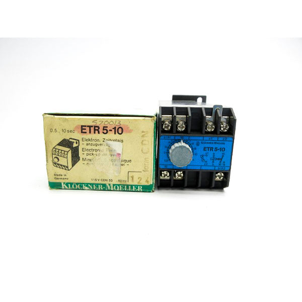 KLOCKNER MOELLER ETR5-10 115V 2A 0.5-10S NSMP