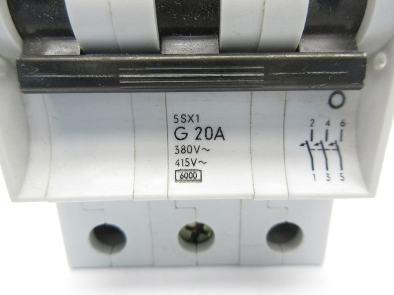 SIEMENS 5SX1-G20A 415V 20A NSNP