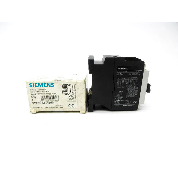 SIEMENS 3TF3101-0AK6 120VAC 20A NSMP