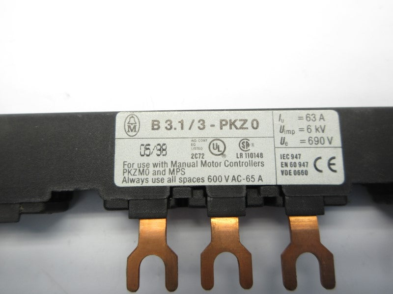 KLOCKNER MOELLER B3.1/3-PKZ0 690V 65A NSNP