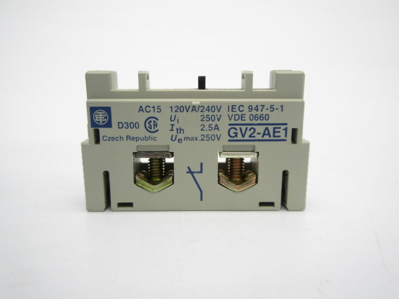 TELEMECANIQUE GV2-AE1 250V 2.5A NSNP