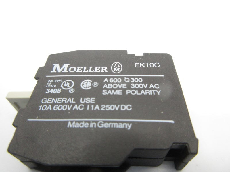 KLOCKNER MOELLER EK10C 600VAC 10A NSNP – MRO Global Solutions