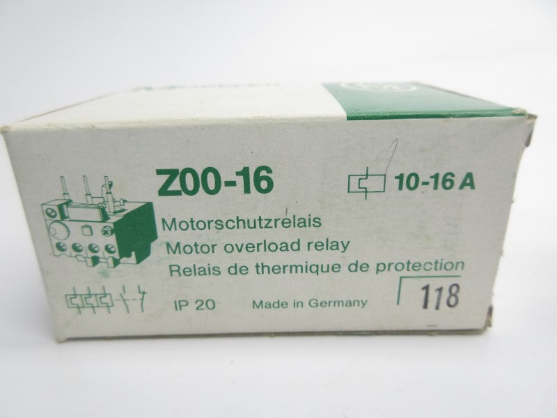 KLOCKNER MOELLER Z00-16 750V 10-16A NSMP