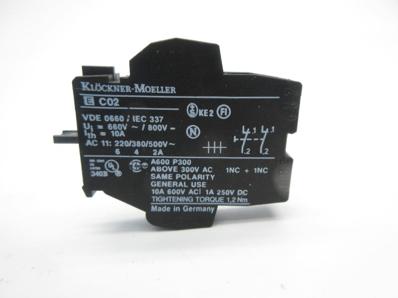 KLOCKNER MOELLER EC02 660V 10A NSNP
