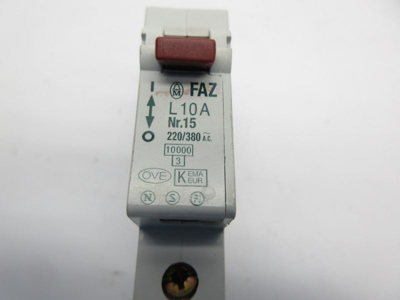 KLOCKNER MOELLER FAZ-L10A 220/380VAC 10A NSNP