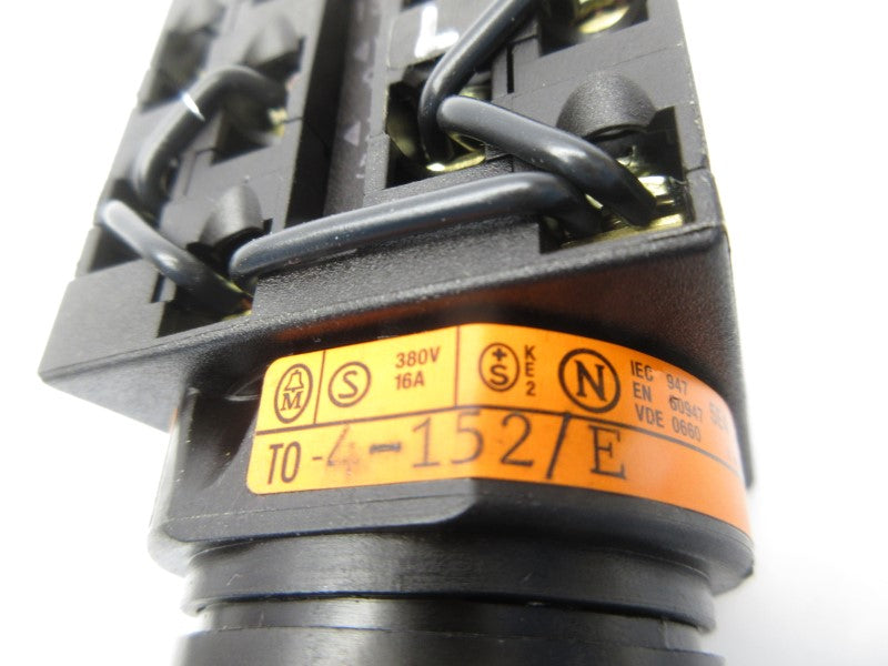 KLOCKNER MOELLER T0-4-152/E 380V 16A NSNP