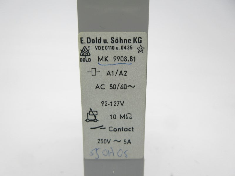 E. DOLD & SOHNE MK9908.81 92-127V 0.5-10S NSNP
