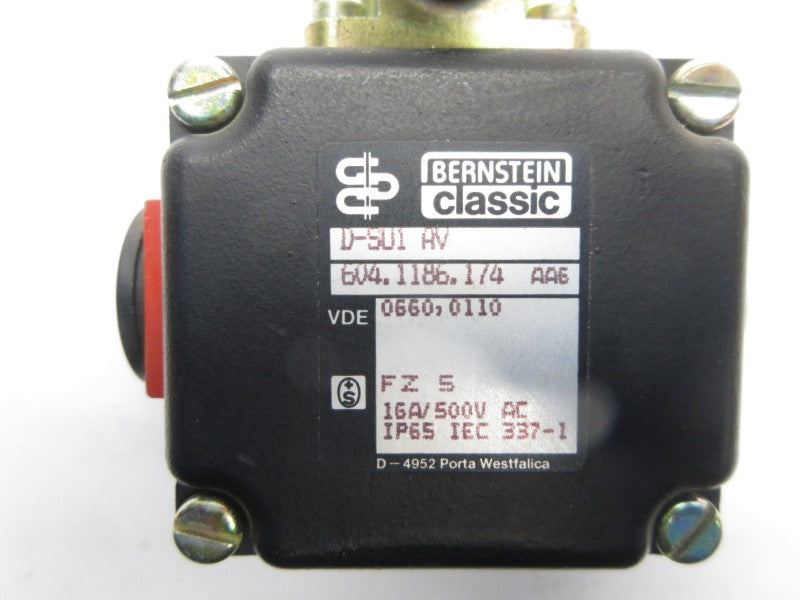 BERNSTEIN D-SU1AV 604.1186.174 500VAC 16A NSNP