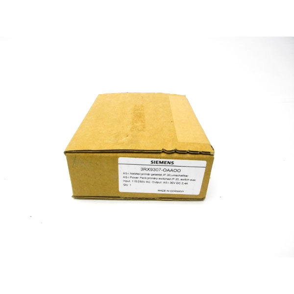 SIEMENS 3RX9307-0AA00 115/230VAC NSFS