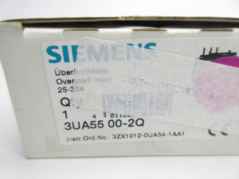 SIEMENS 3UA5500-2Q 690V 25-33A NSMP