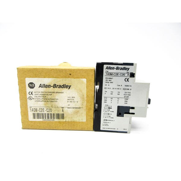 ALLEN BRADLEY 140M-C2E-C20 SER. A 690V 14.5-20A NSMP