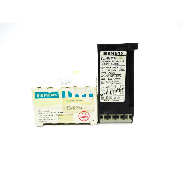 SIEMENS 3UN8-004 220V 4A NSMP