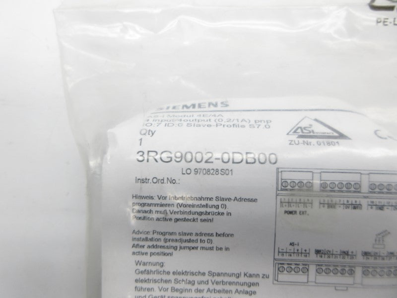 SIEMENS 3RG9002-0DB00 NSMP
