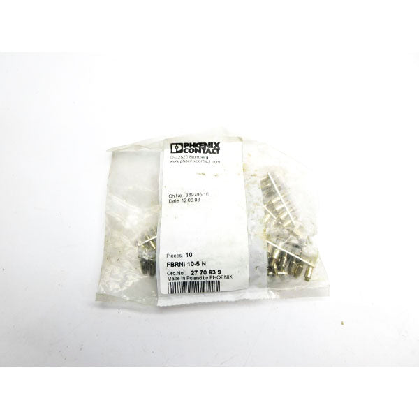 PHOENIX CONTACT FBRNI10-5N 2770639 (PKG OF 10) NSMP