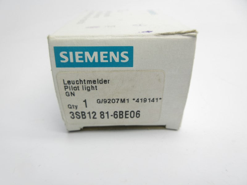SIEMENS 3SB1281-6BE06 NSMP